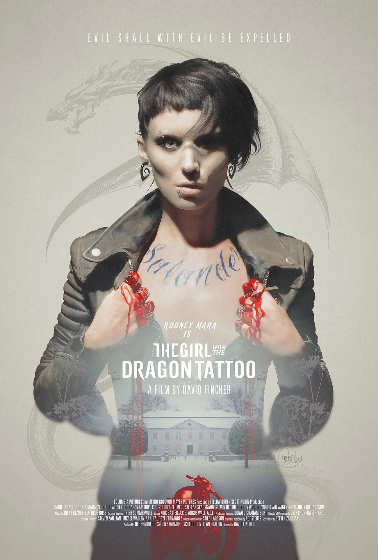Girl with Dragon Tattoo poster
