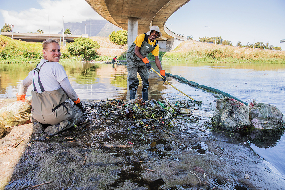 river pollution cleanup