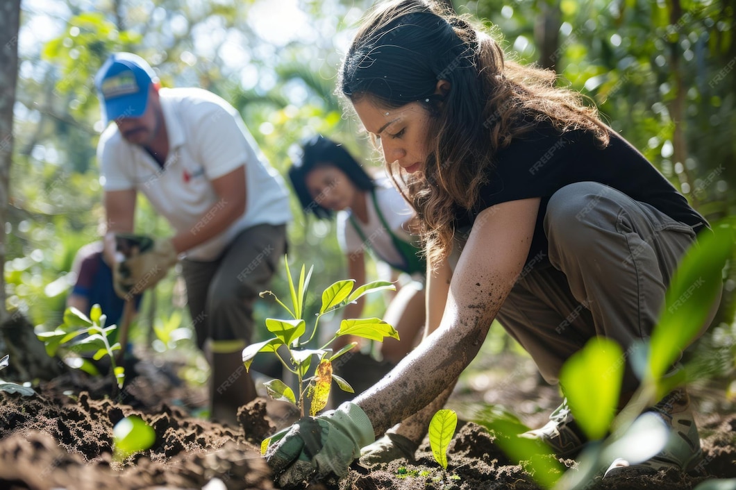 community-led environmental project