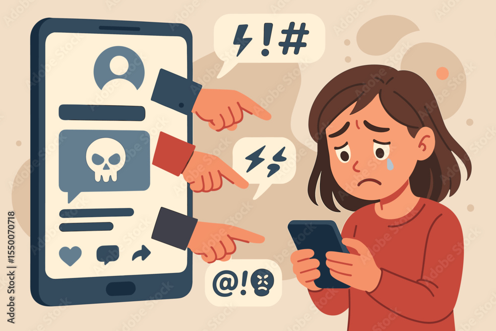 online threats to teen girls