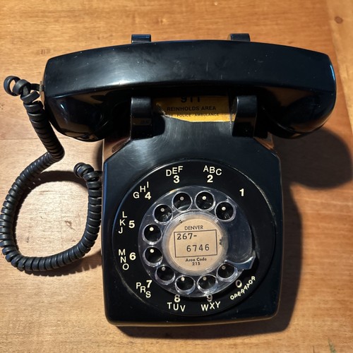 1985 rotary telephone landline