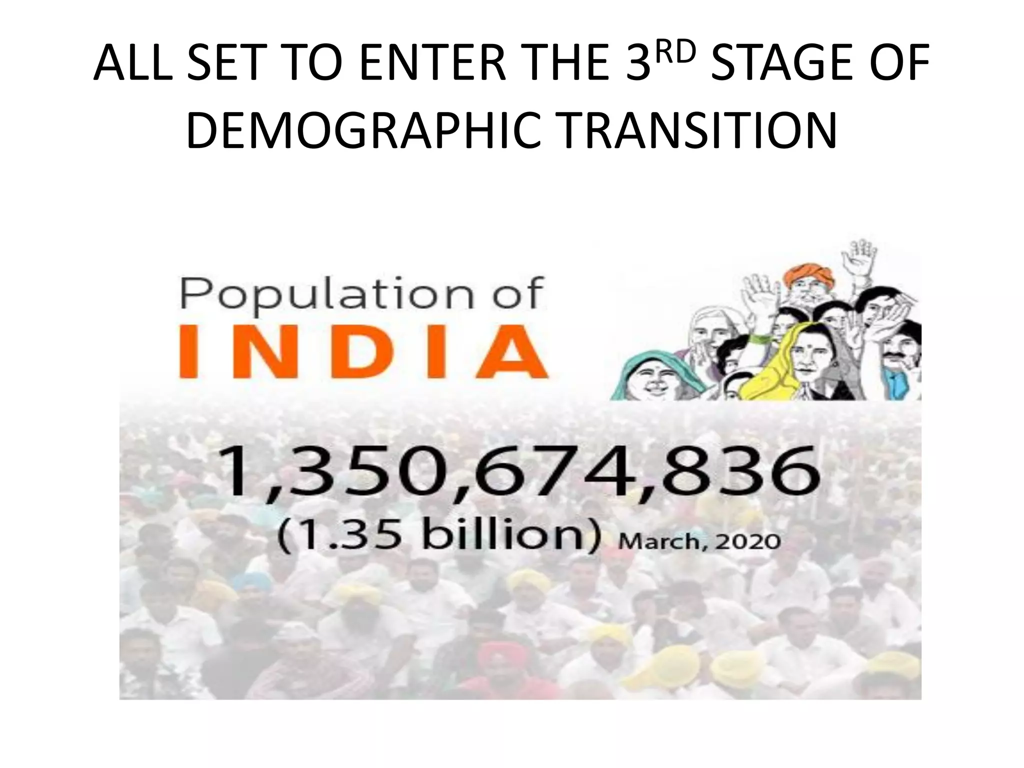 India demographic growth