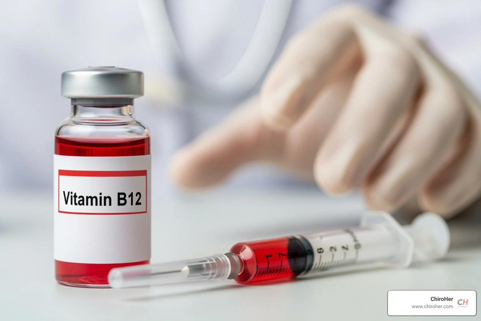Vitamin B12 injection medical