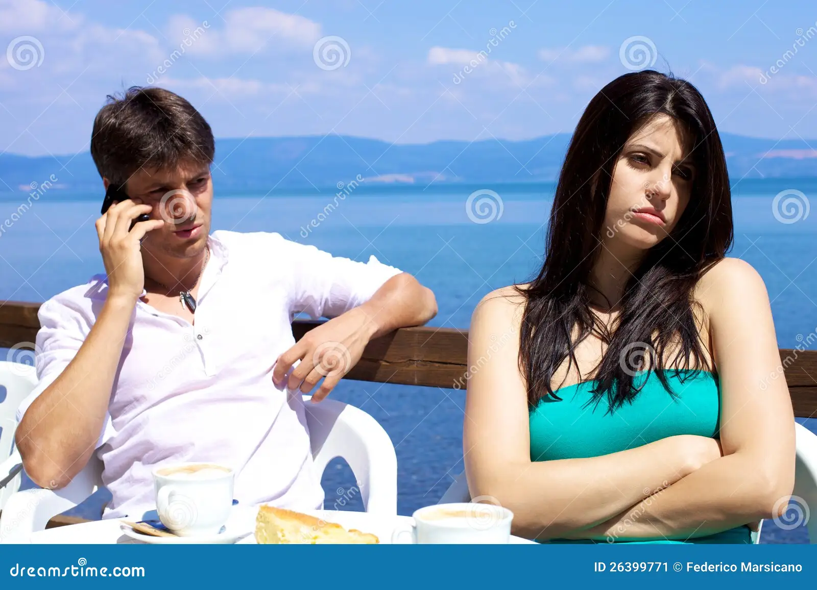 Girlfriend upset about boyfriend calling friend