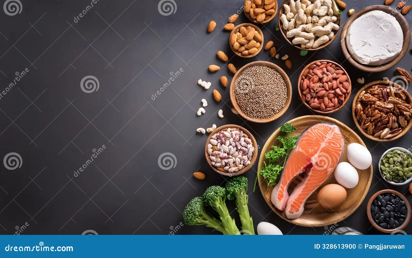 protein rich foods variety