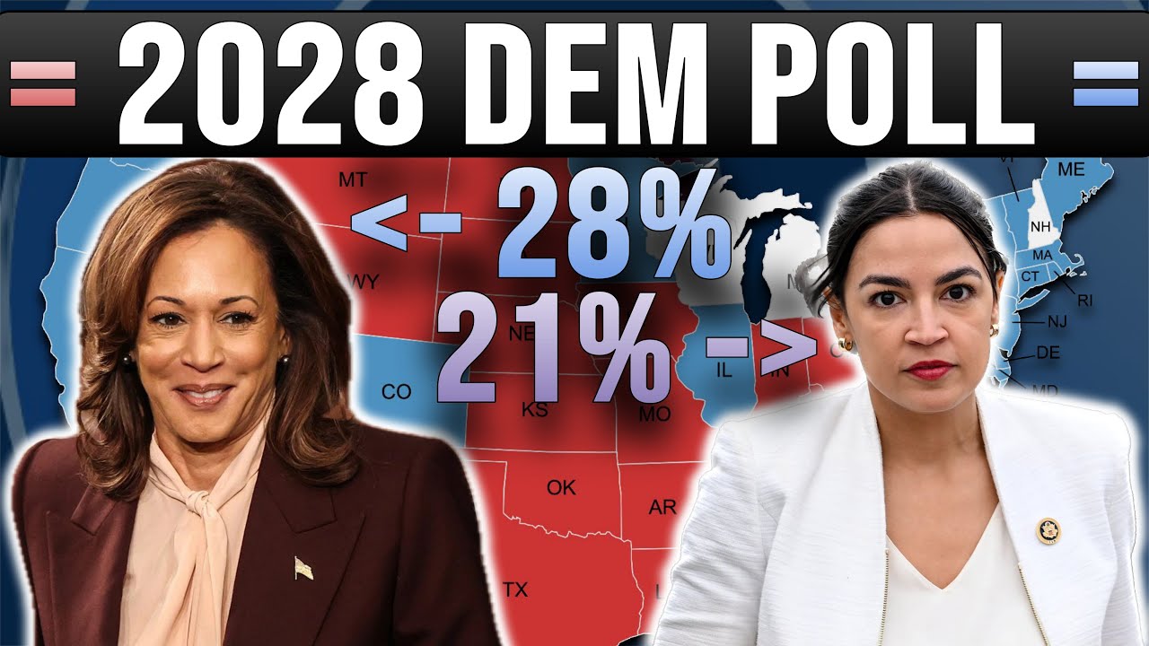 AOC Takes Lead in 2028 Democratic Primary, Pollster Finds