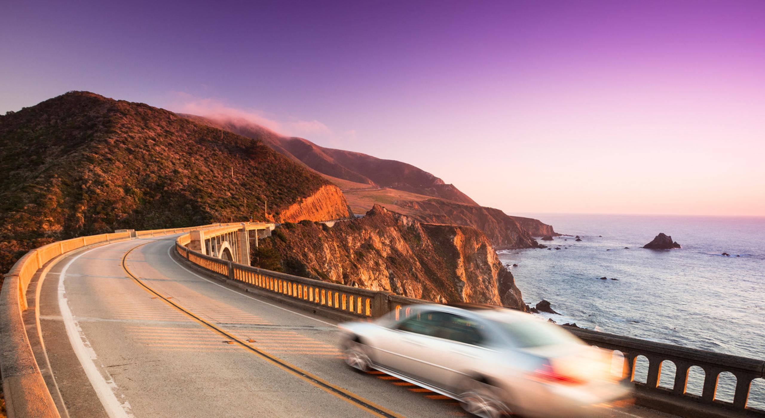 California coastal drive