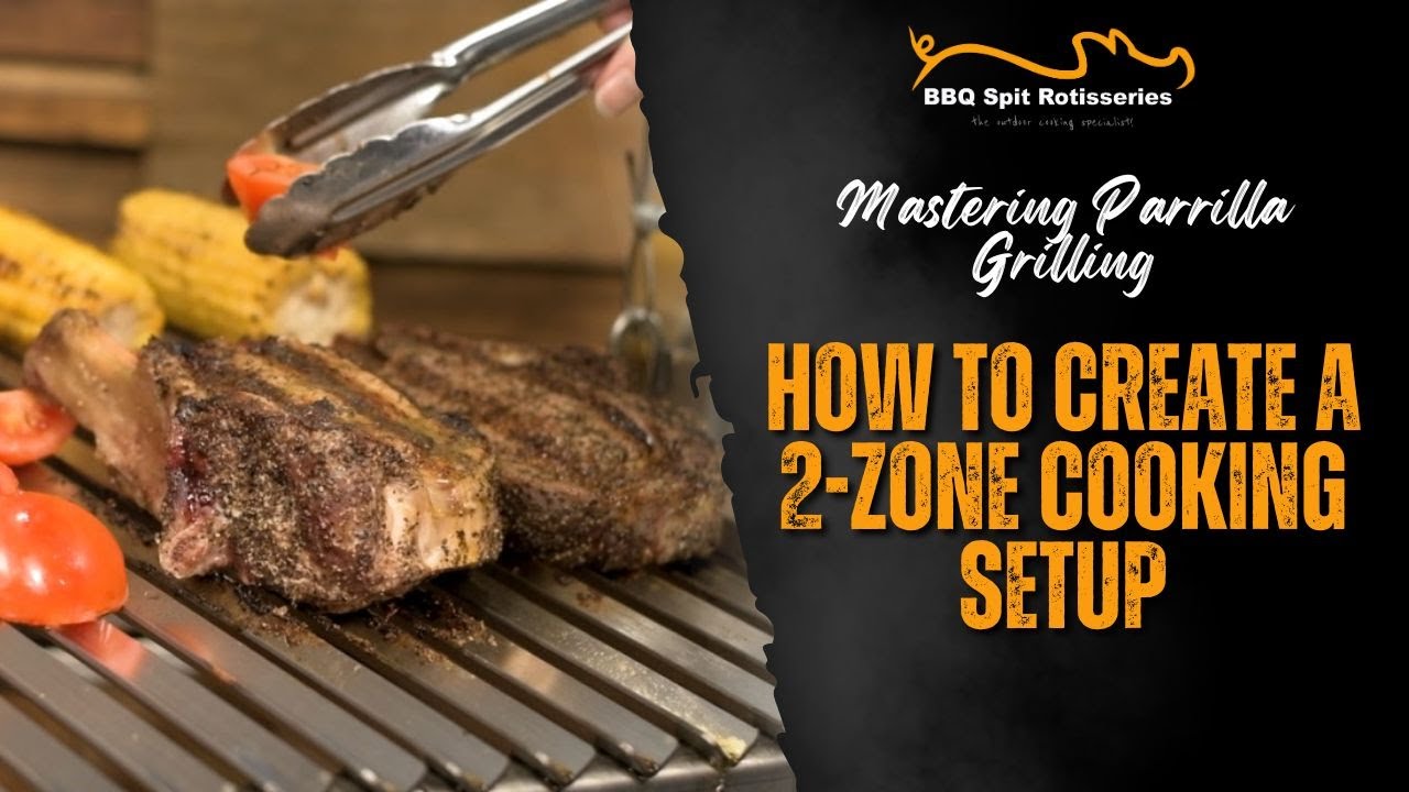 Parrilla double grill setup