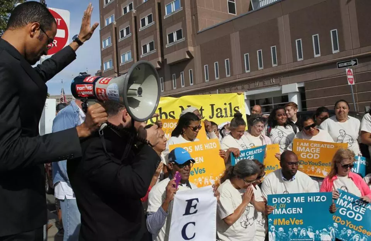Immigration justice rally