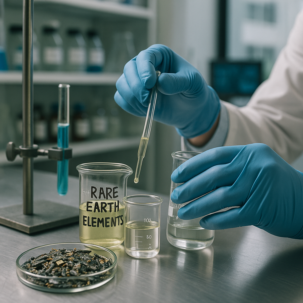 rare earth extraction lab