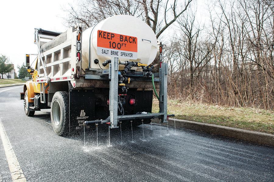 road salt de-icing