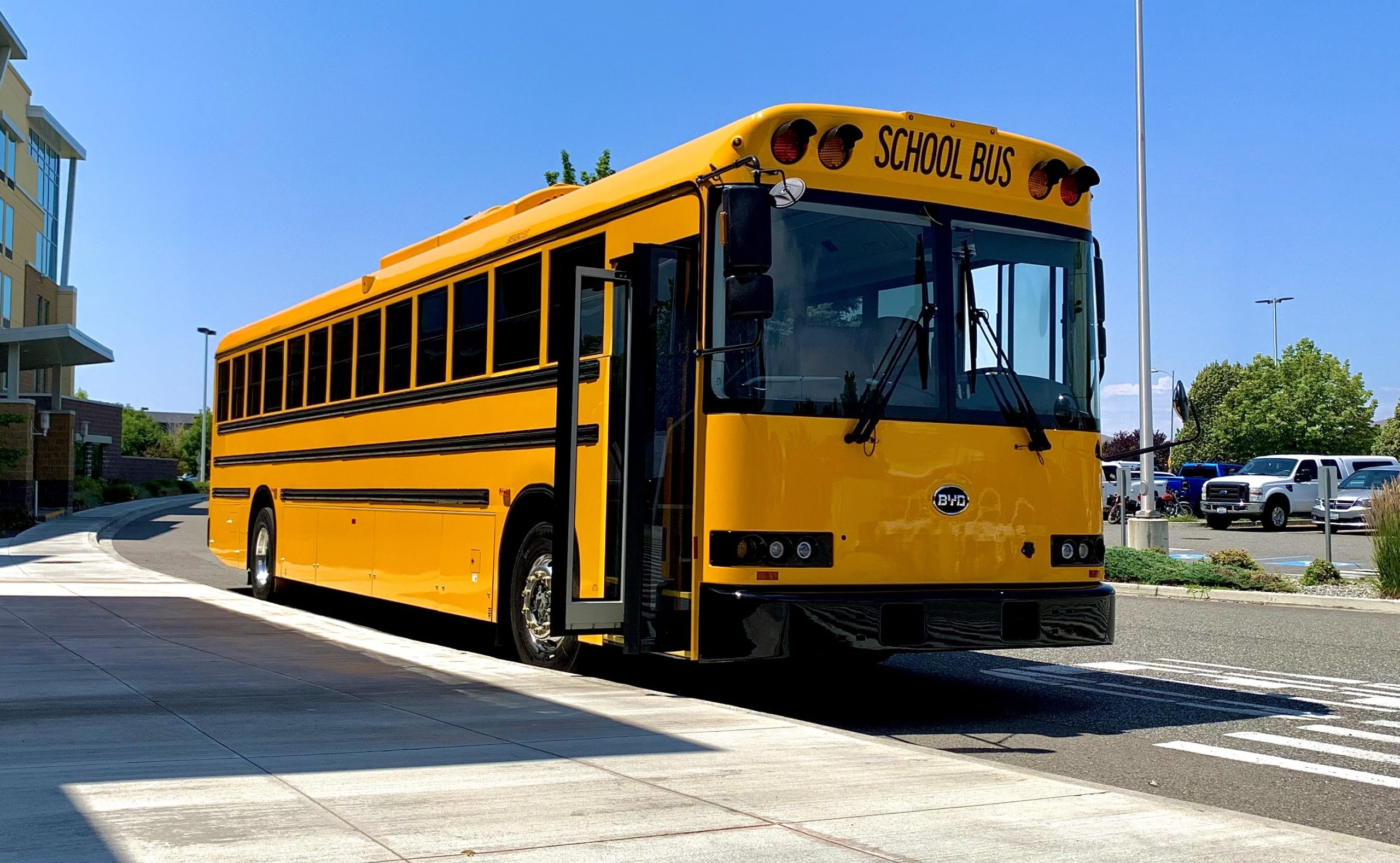 BYD California electric buses