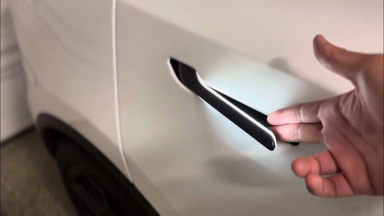 Tesla retractable door handles