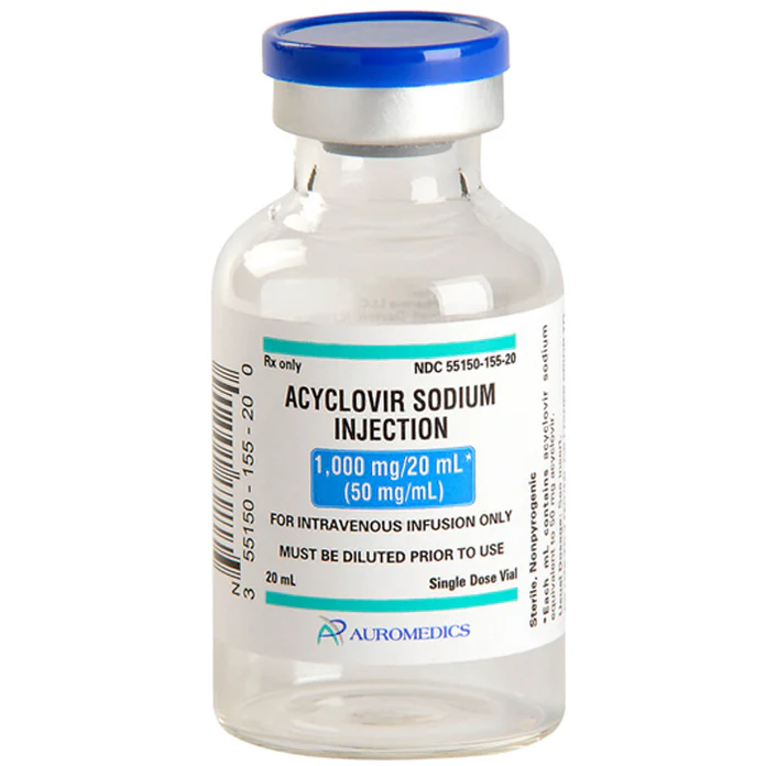 acyclovir injection treatment