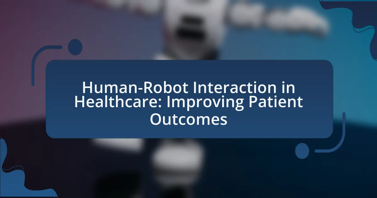 healthcare robot patient interaction