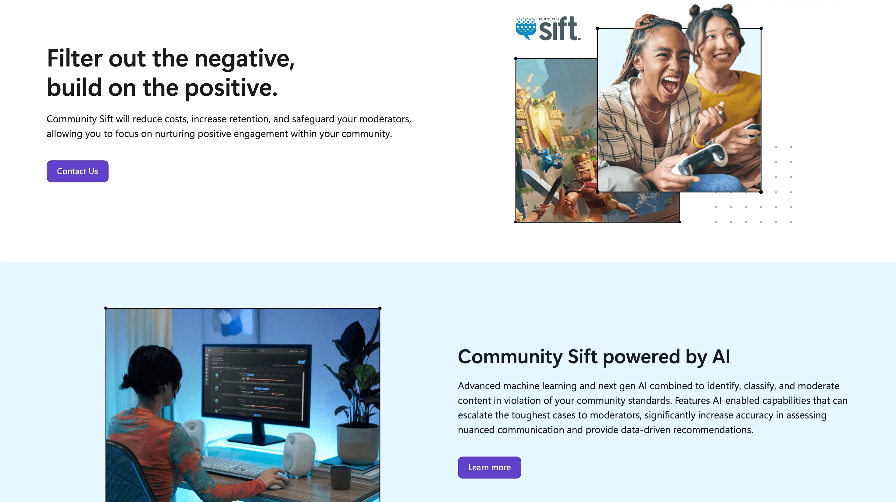 community moderation tools