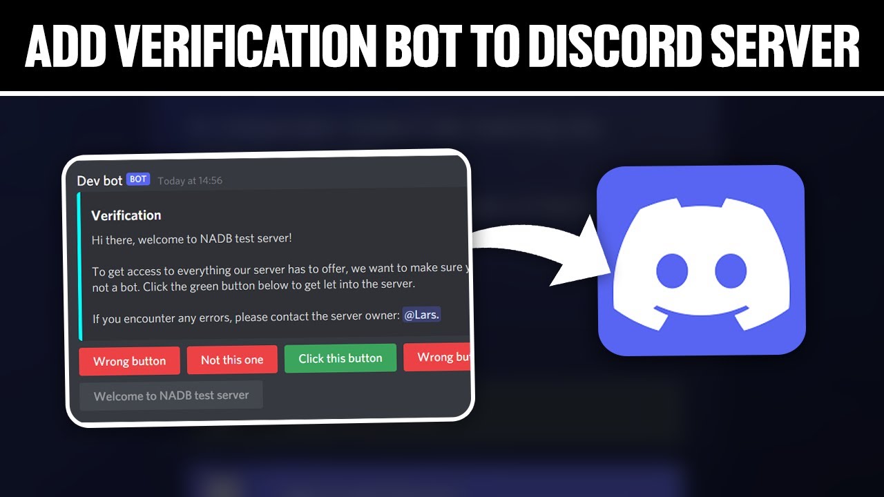 Discord bot verification