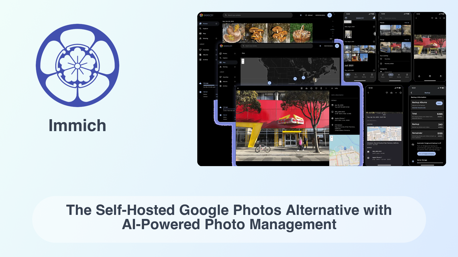 Immich self-hosted cloud storage