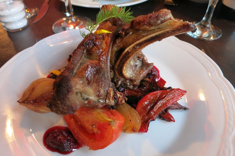 Patagonian lamb cuisine
