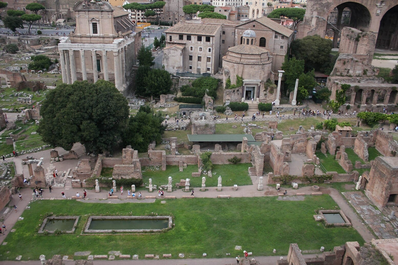 Roman Forum Palatine Hill nearby
