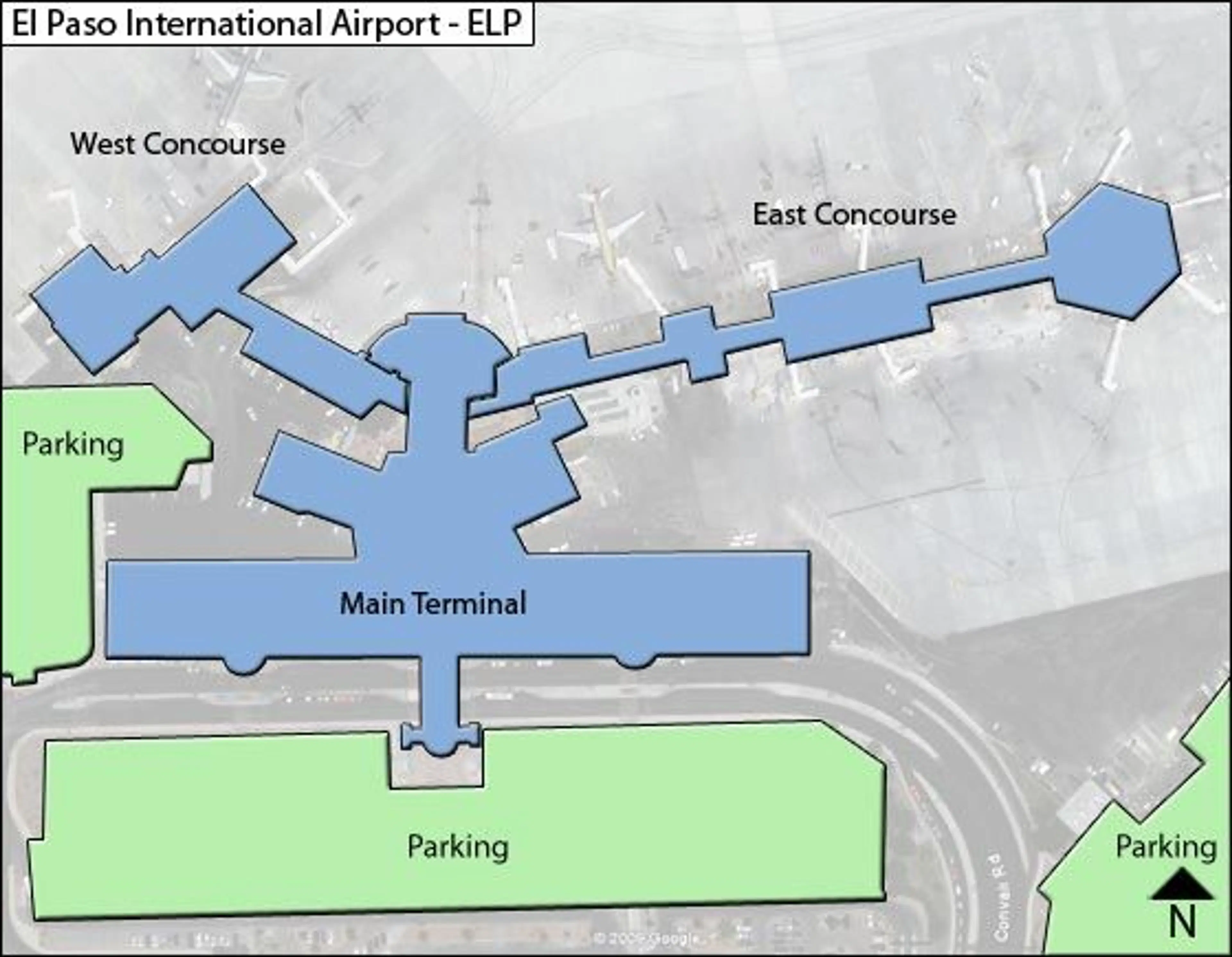 El Paso International Airport terminal