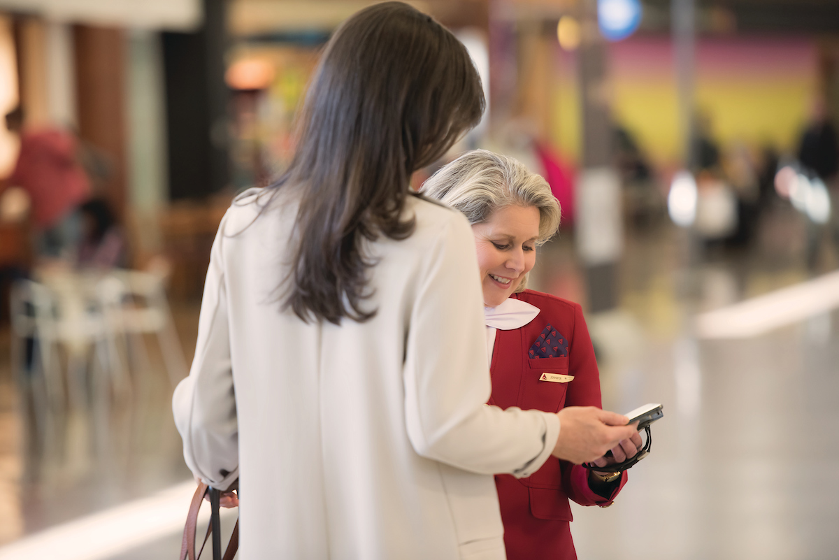 airline rebooking customer service