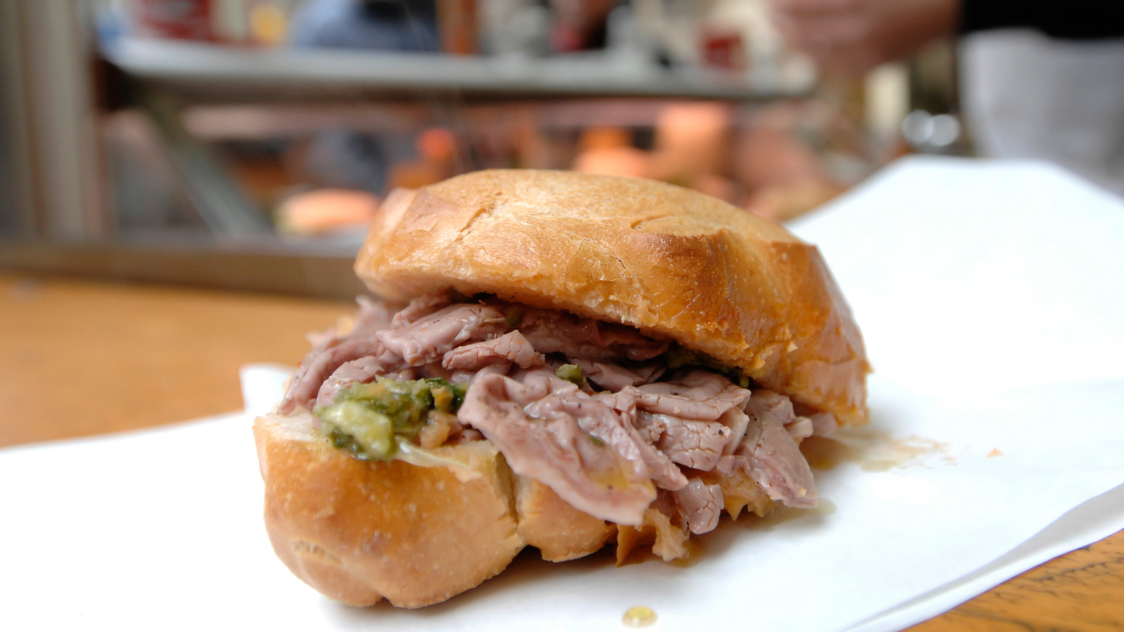 Lampredotto Florentine street food