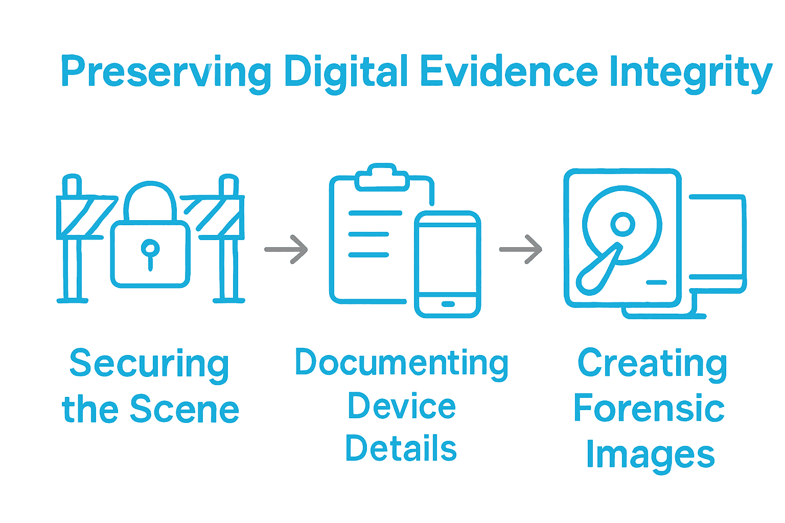 tracking device evidence preservation