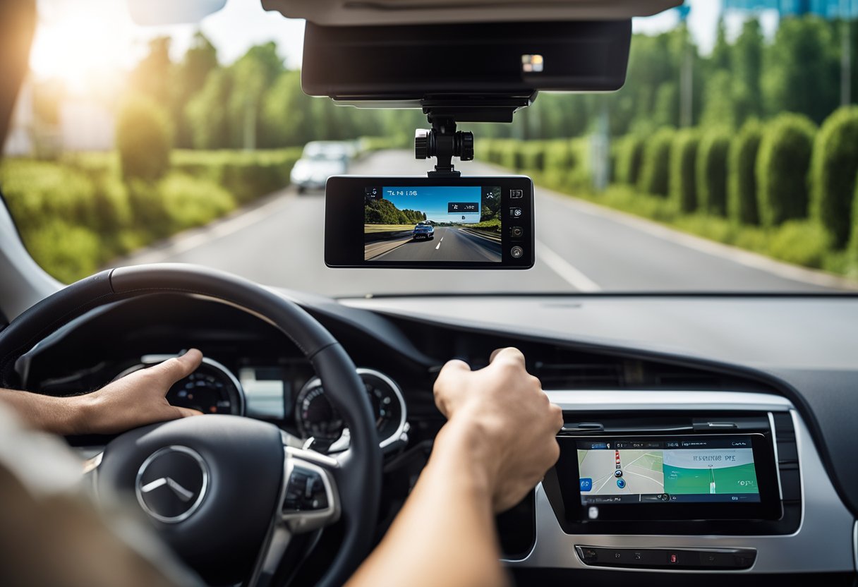 installing dashcam with GPS