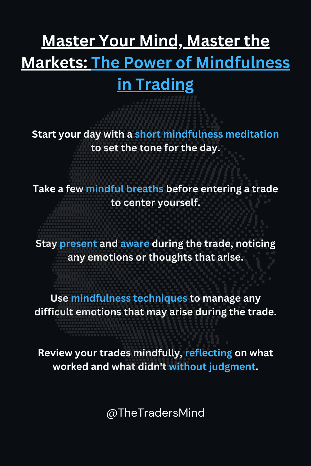 trading psychology mindfulness exercise