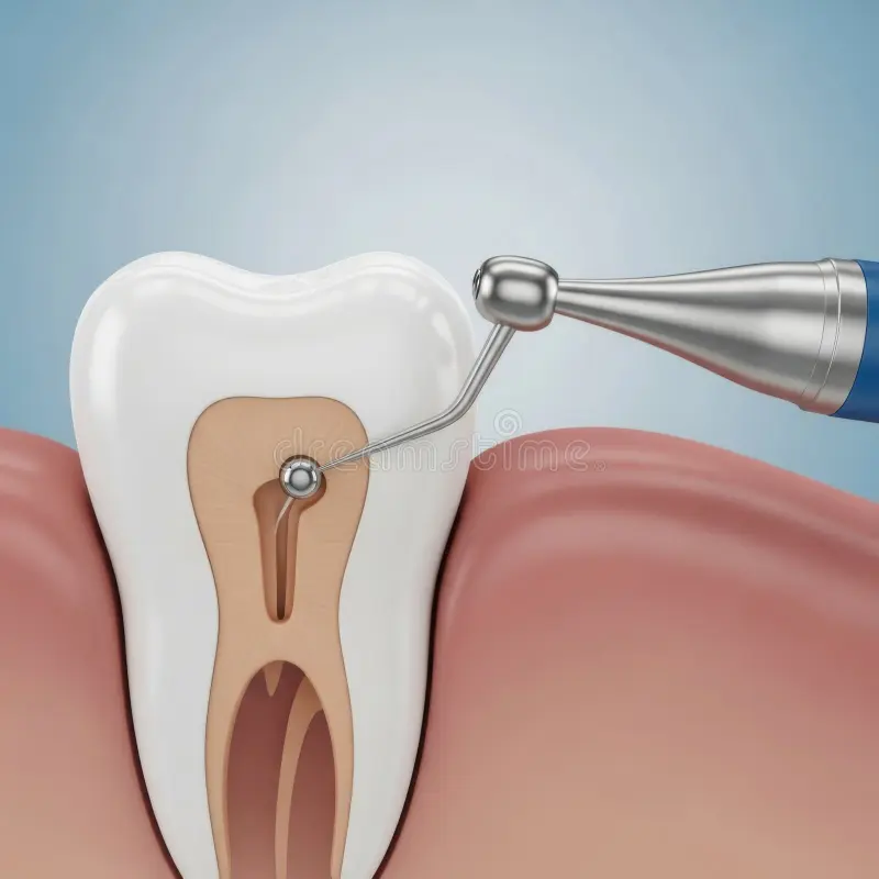 traditional dental cavity drilling