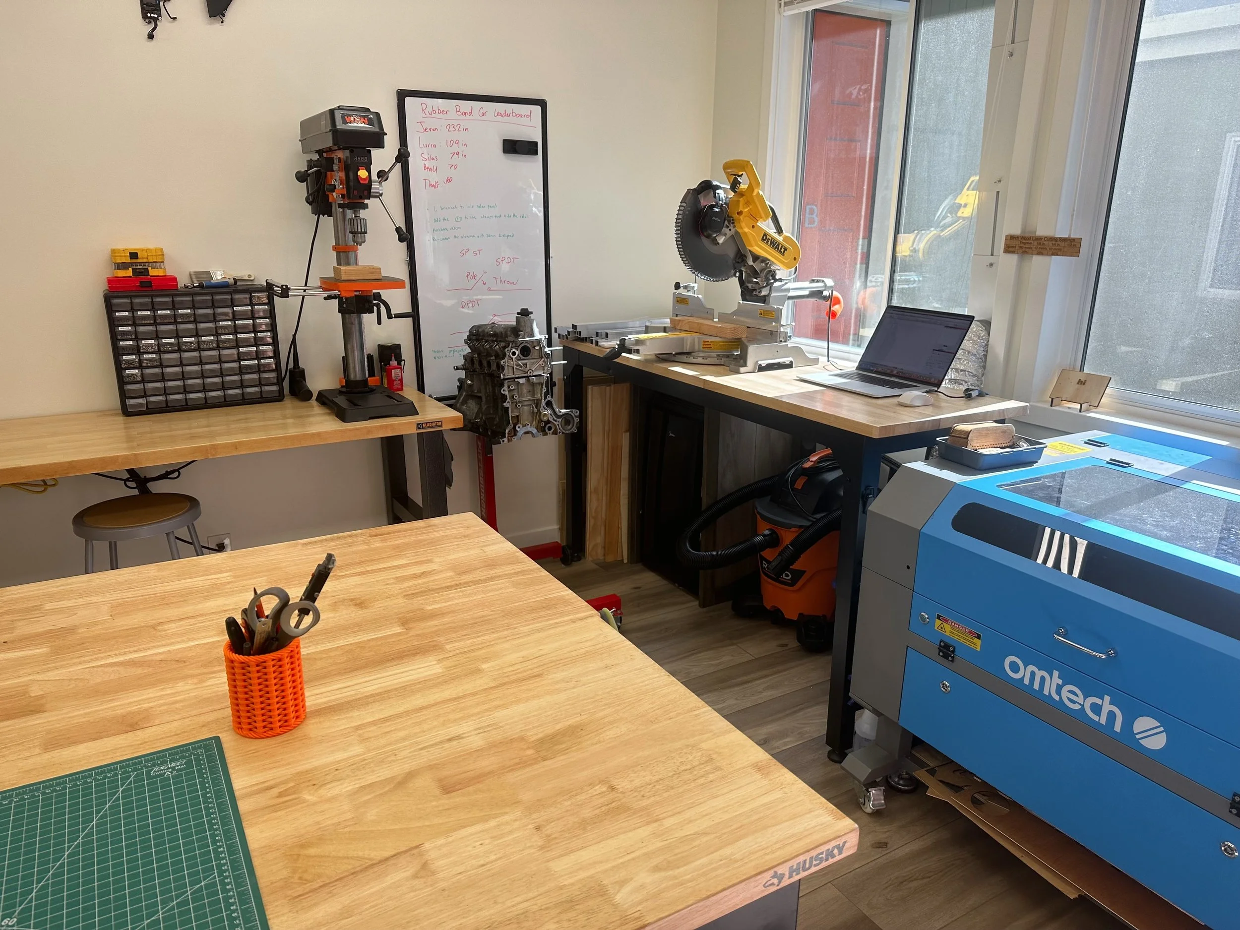 maker space workshop tools