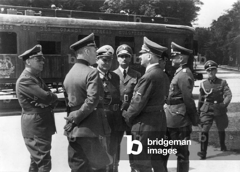 Adolf Hitler Compiègne forest June 1940