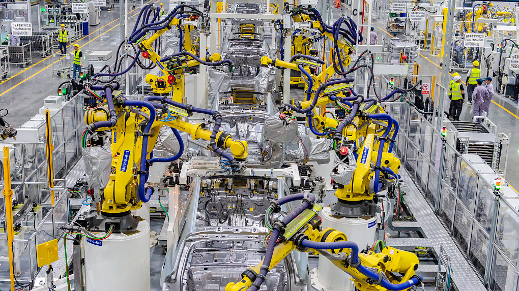 Chinese auto supplier factory
