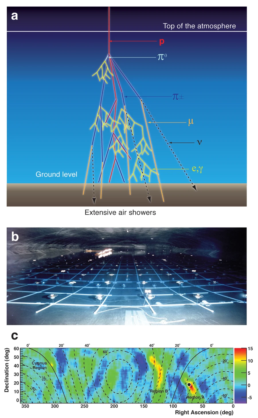 air shower cosmic rays