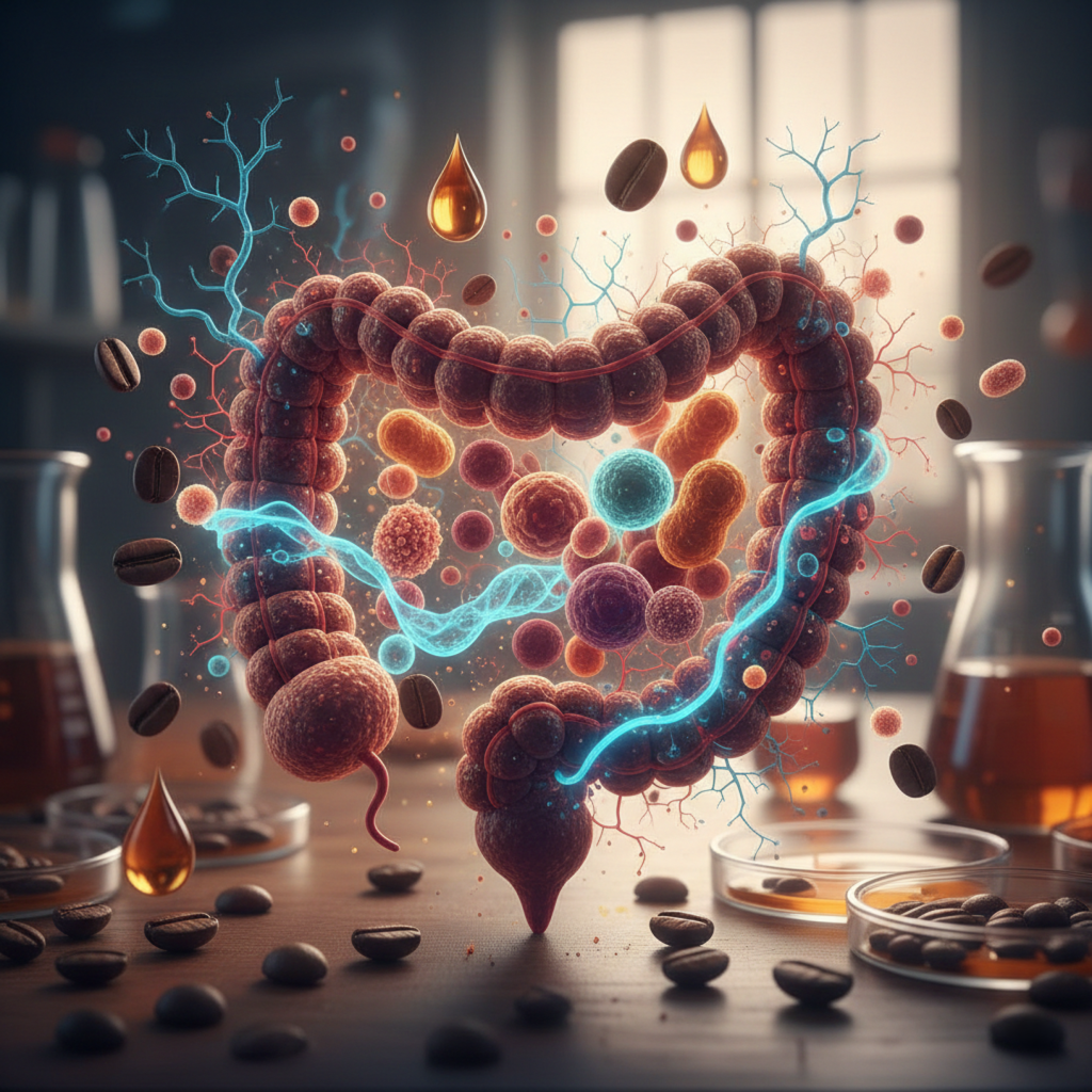 Coffee gut microbiome research