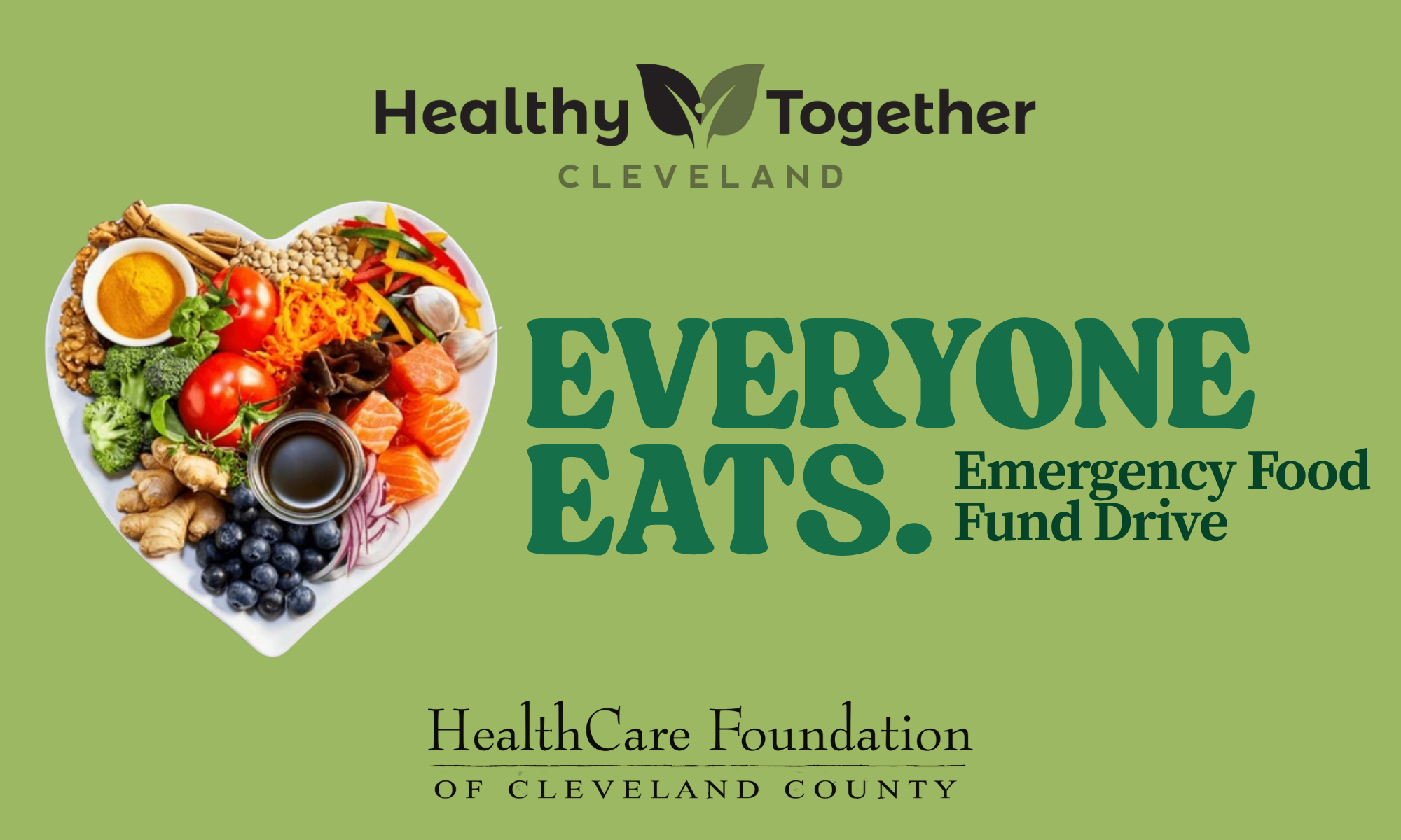 campus emergency meal fund sign