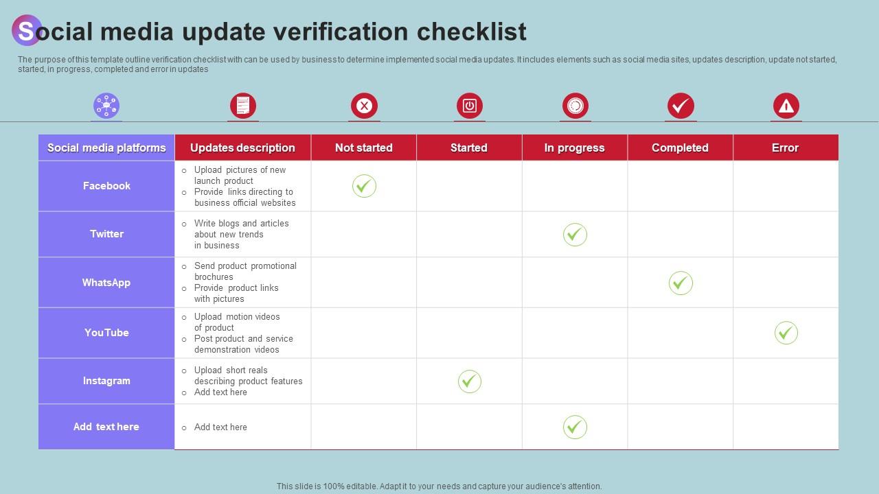 media verification process