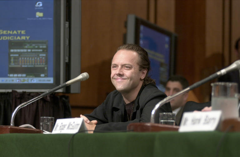 Lars Ulrich testimony Congress