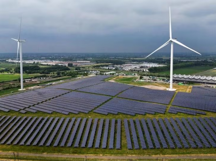 Netherlands Belgium solar power