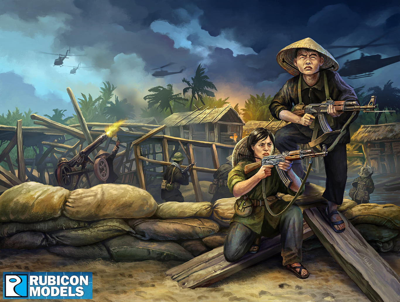 Viet Cong fighters