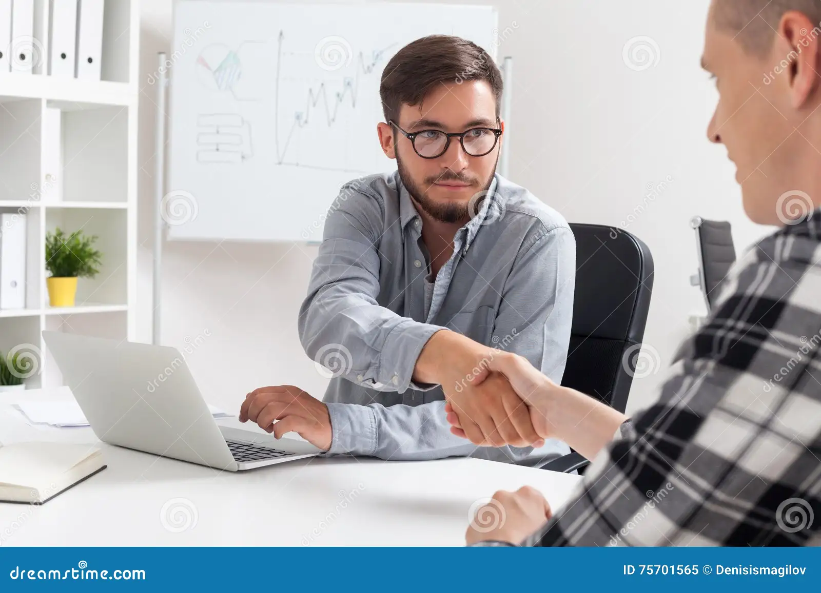 meeting with HR manager