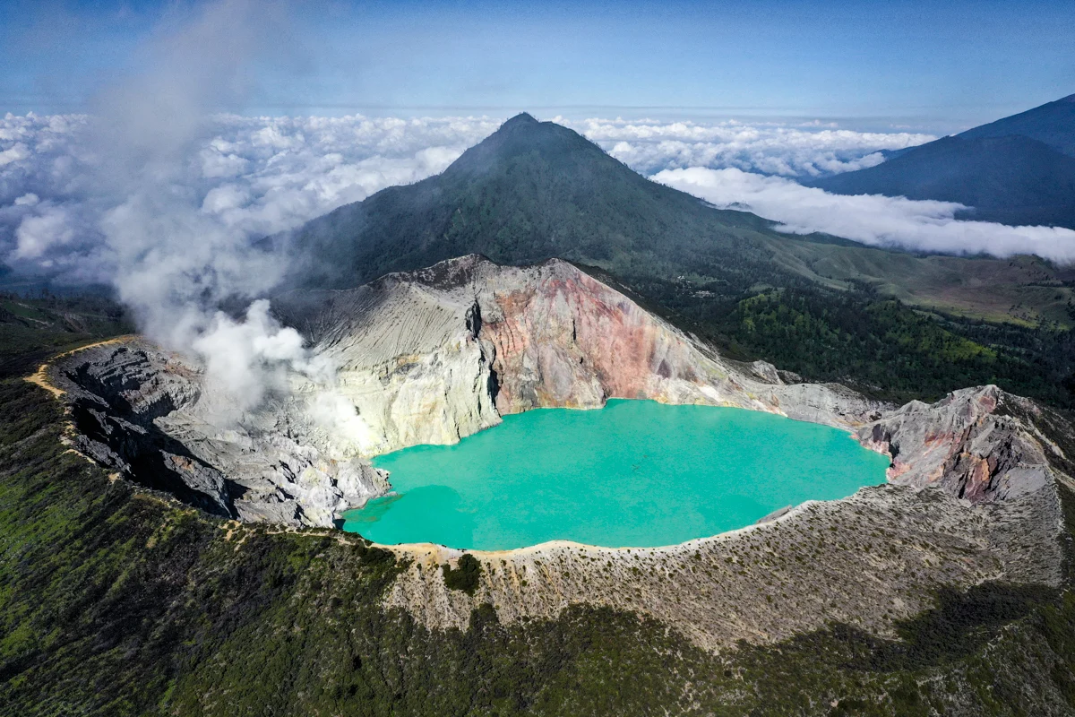 Indonesia Volcano Emits Icy Violet Lava at Night — The Science