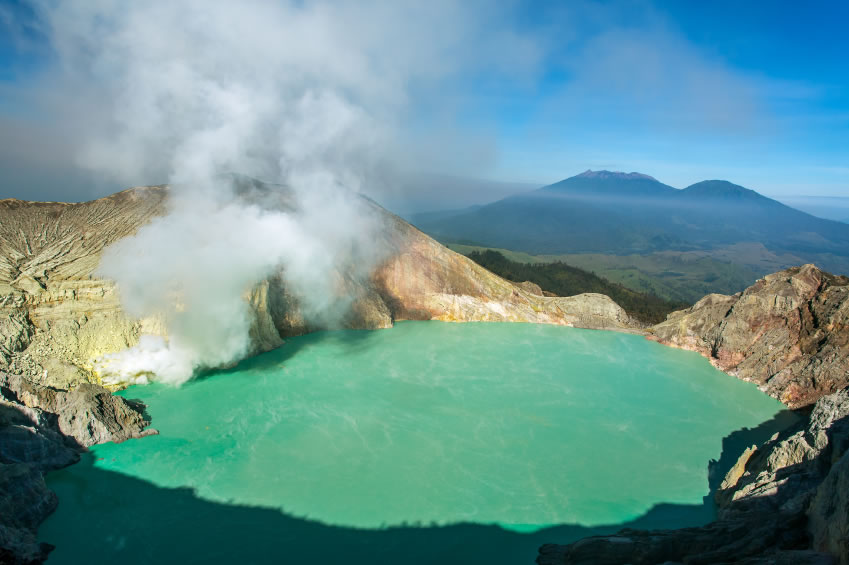 Kawah Ijen acid lake