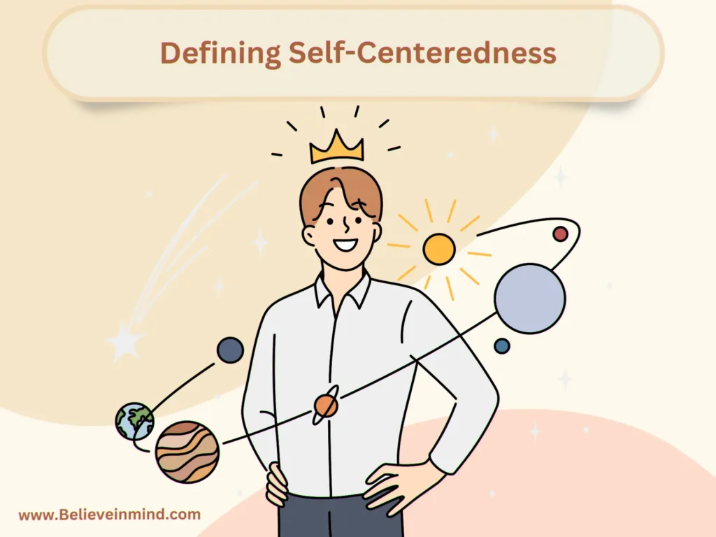 self-centeredness in crisis