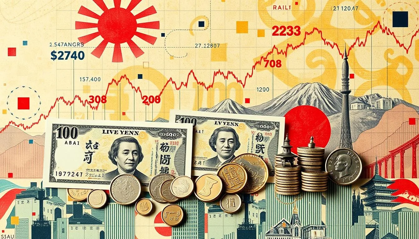 Japanese yen currency exchange