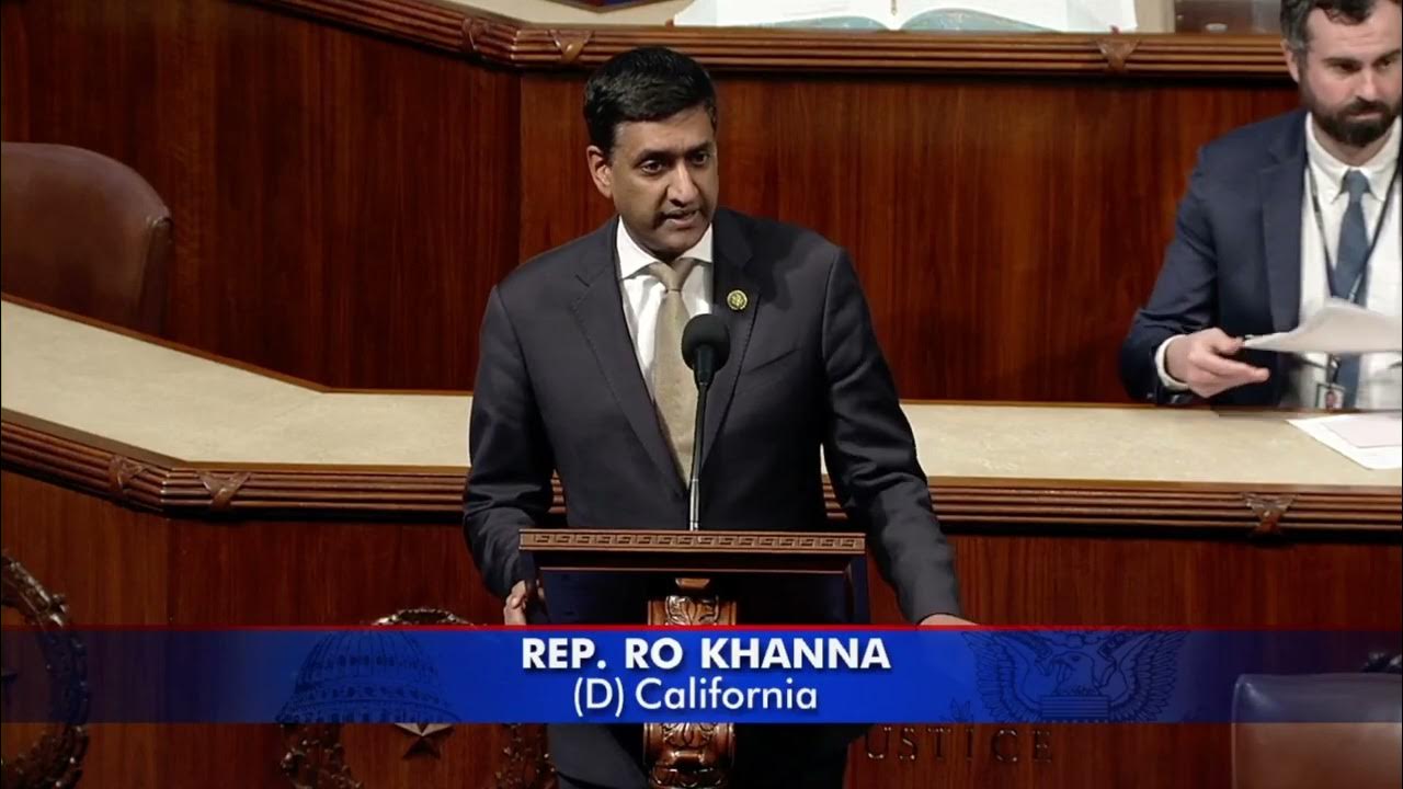 Ro Khanna House floor