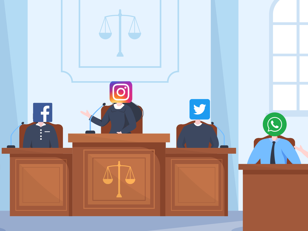 social media platform courtroom verdict