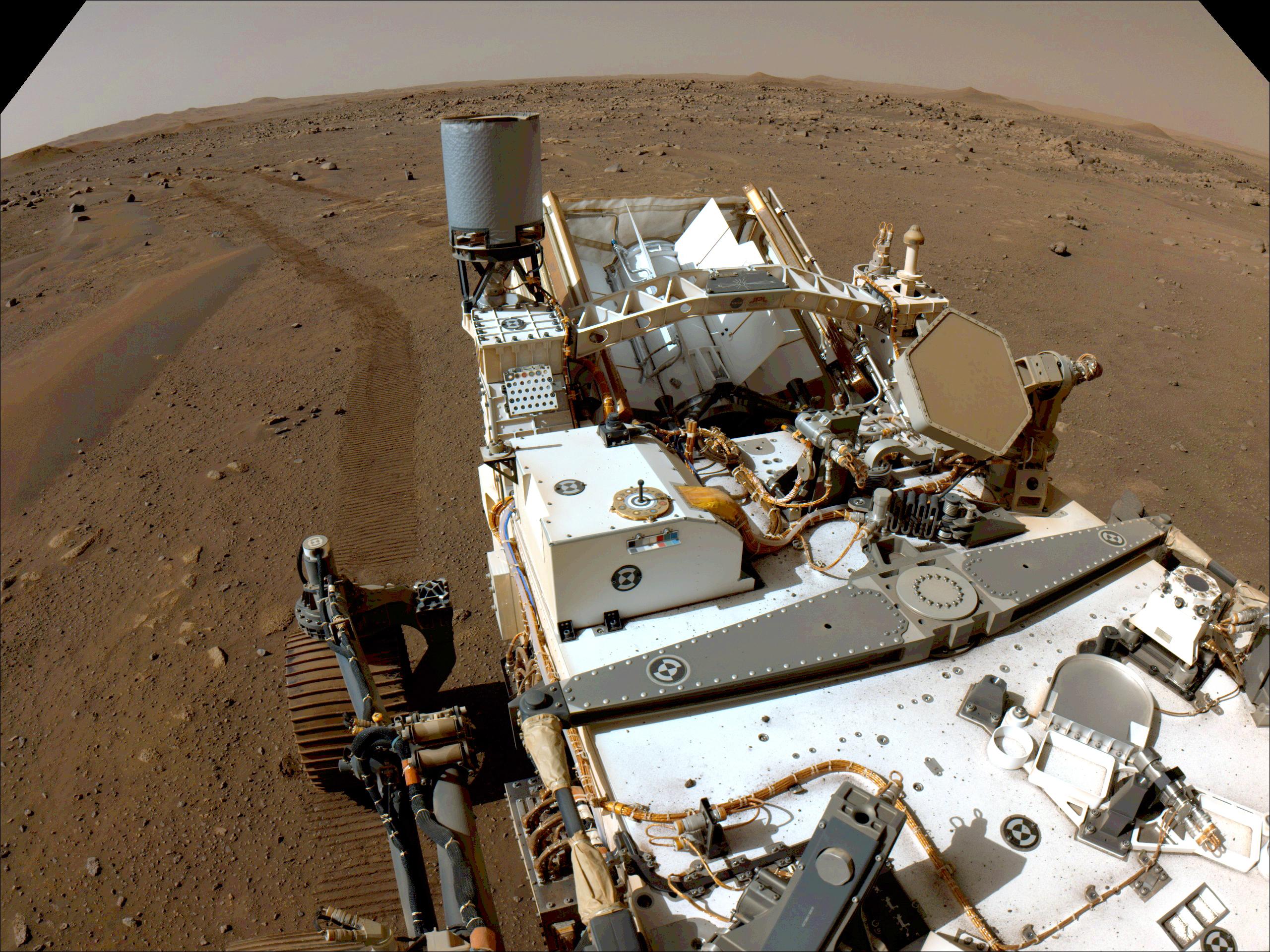 Perseverance rover camera