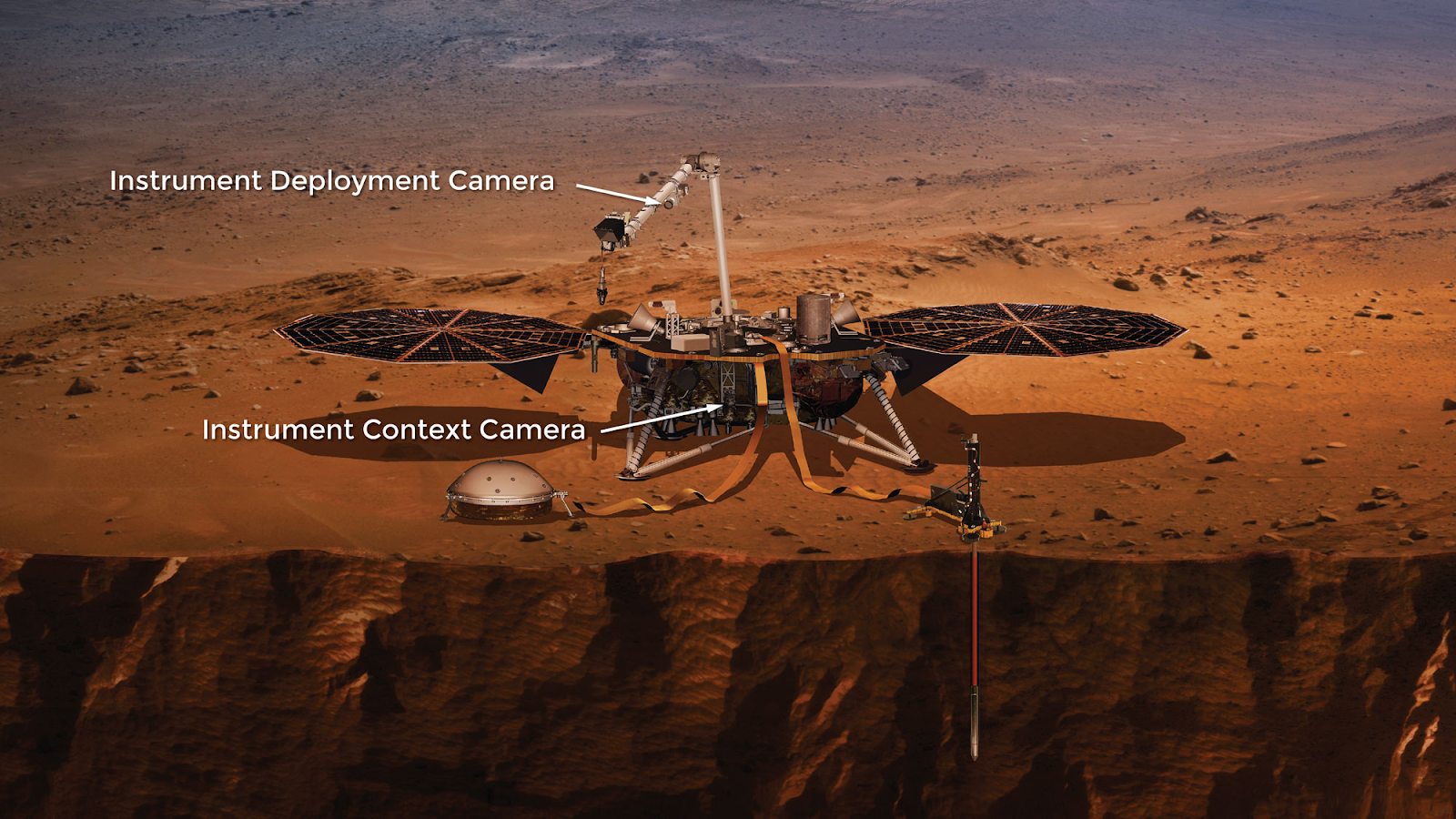 InSight lander camera